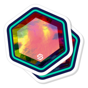 Holographic sticker samples product image