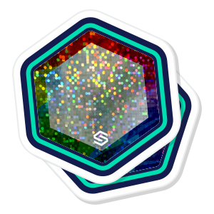 Glitter sticker samples product image