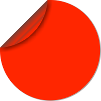Fluorescent red material icon