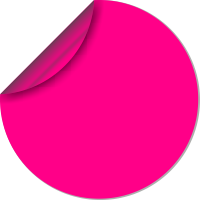 Fluorescent pink material icon
